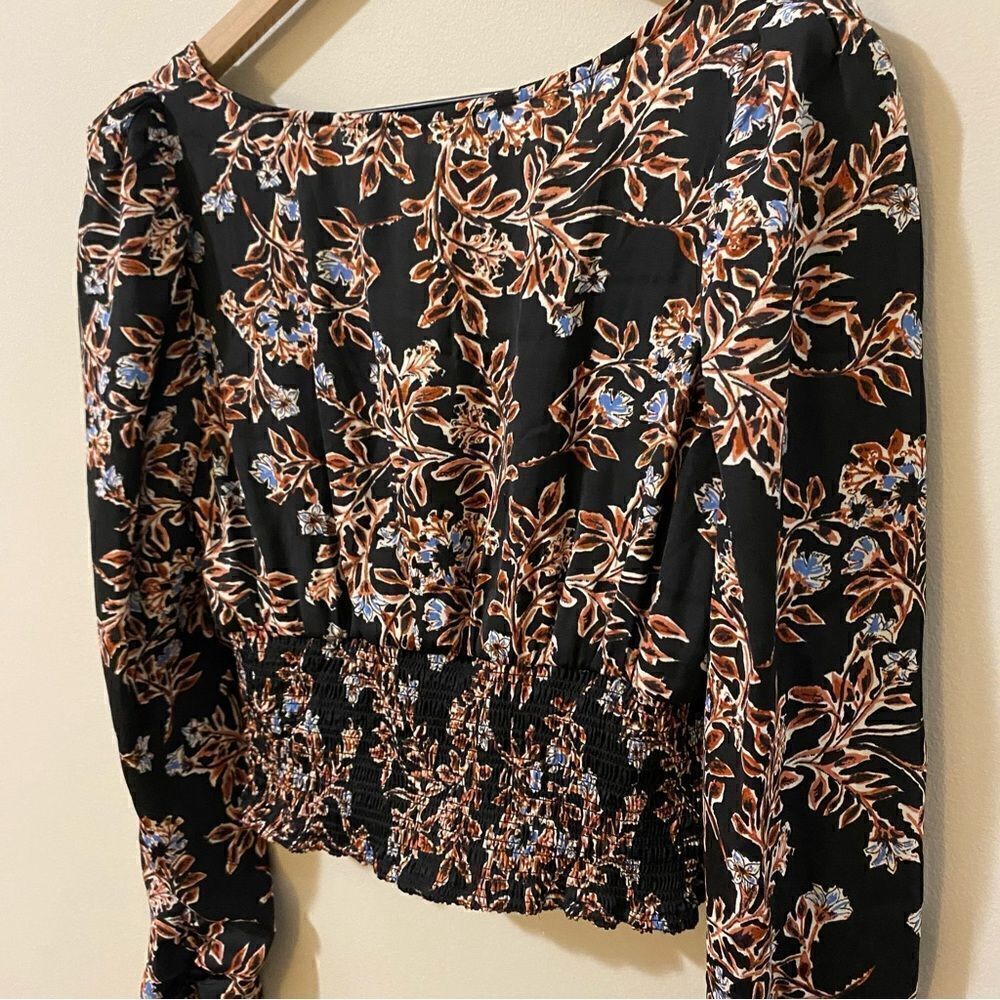 Free People Santiago Scoop Neck Printed Top - Picture 9 of 16